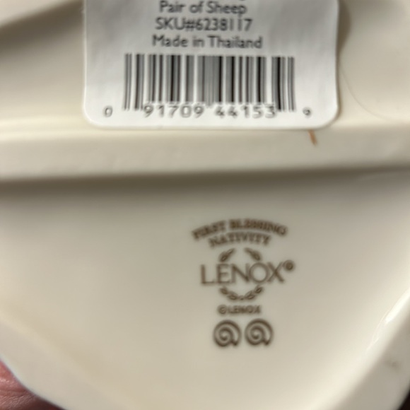 Lenox First Blessing sheep. - Picture 3 of 3